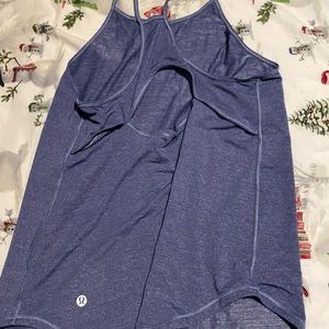 Lululemon Silverescent Halter Style Tank